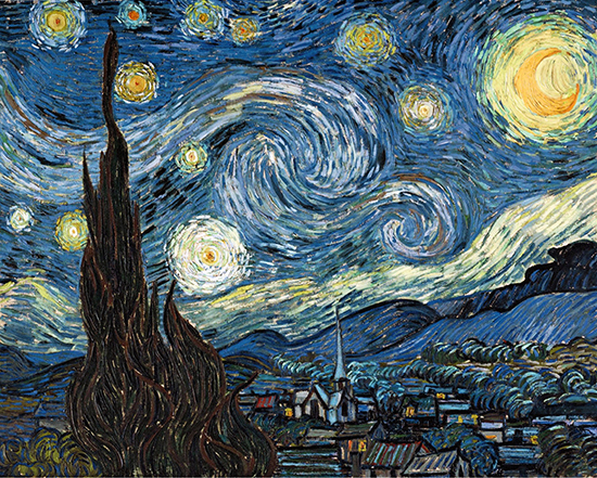 Starry Night by Vincent Van Gogh